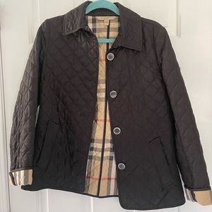 Burberry quilted jacket